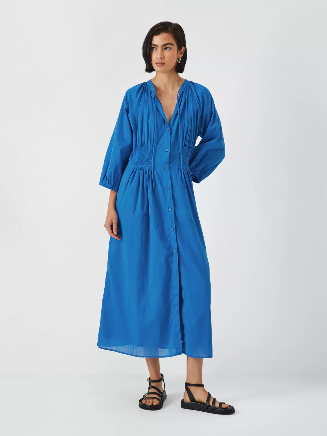 Leon & Harper Roudy Midi Dress - Blue