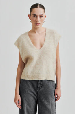 Second Female Camryn Knit Vest - Brazilian Sand