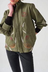 Seventy + Mochi Flor Pablo Jacket - Khaki