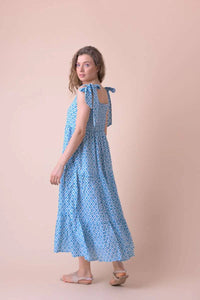 Dreams Handmade Apparel Capri Dress - Habibi Blue