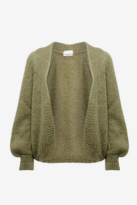 Noella - Flora Knit Cardigan Army