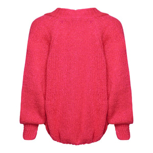 Noella - Fora Knit Cardigan Poppy Pink