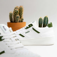 MoEa Gen 1 Cactus Trainers White and Green