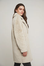 Rino & Pelle - Geppe Mid Legth Faux fur Jacket in Birch