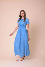 Dreams Handmade Apparel Monique Dress - Powder Blue