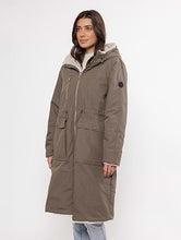 Rino & Pelle - Josien Reversible Long Hooded Coat with faux fur lining