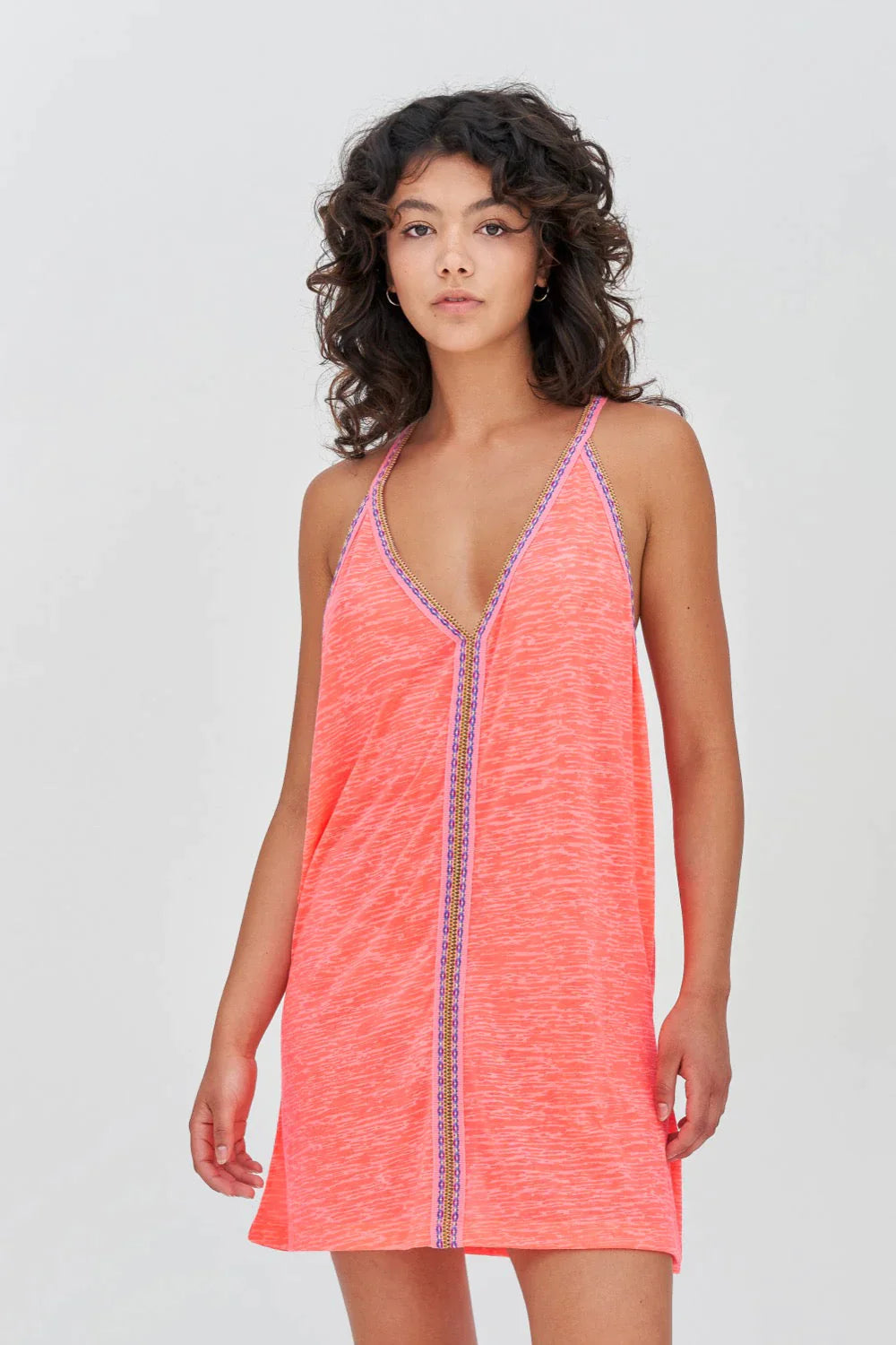 Pitusa Mini Sundress Hot Pink