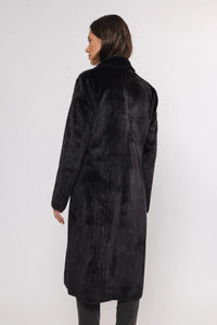 Rino & Pelle - Saami Long Single Breasted Coat in Black