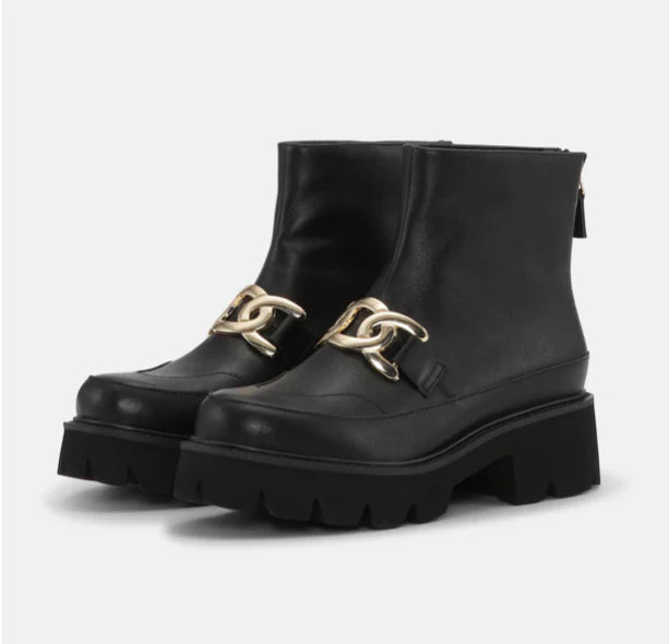 Ilse Jacobsen - Miley Leather Buckle Boot