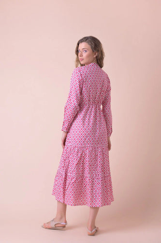 Dreams Handmade Apparel Corfu Dress - Pink