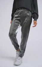 Yaya Silver Metallic Trousers