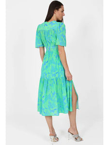 Sirens Imelda Dress Green Butterly