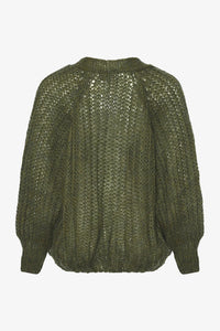 Noella - Joseph Knit Cardigan Army Green