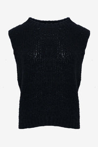 Noella - Kala Knit Vest Black