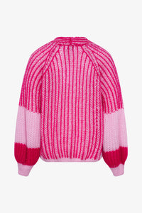 Noella - Liana Knit Cardigan Pink Bubblegum