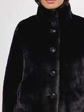 Rino & Pelle - Sallie Faux Fur Jacket in Black