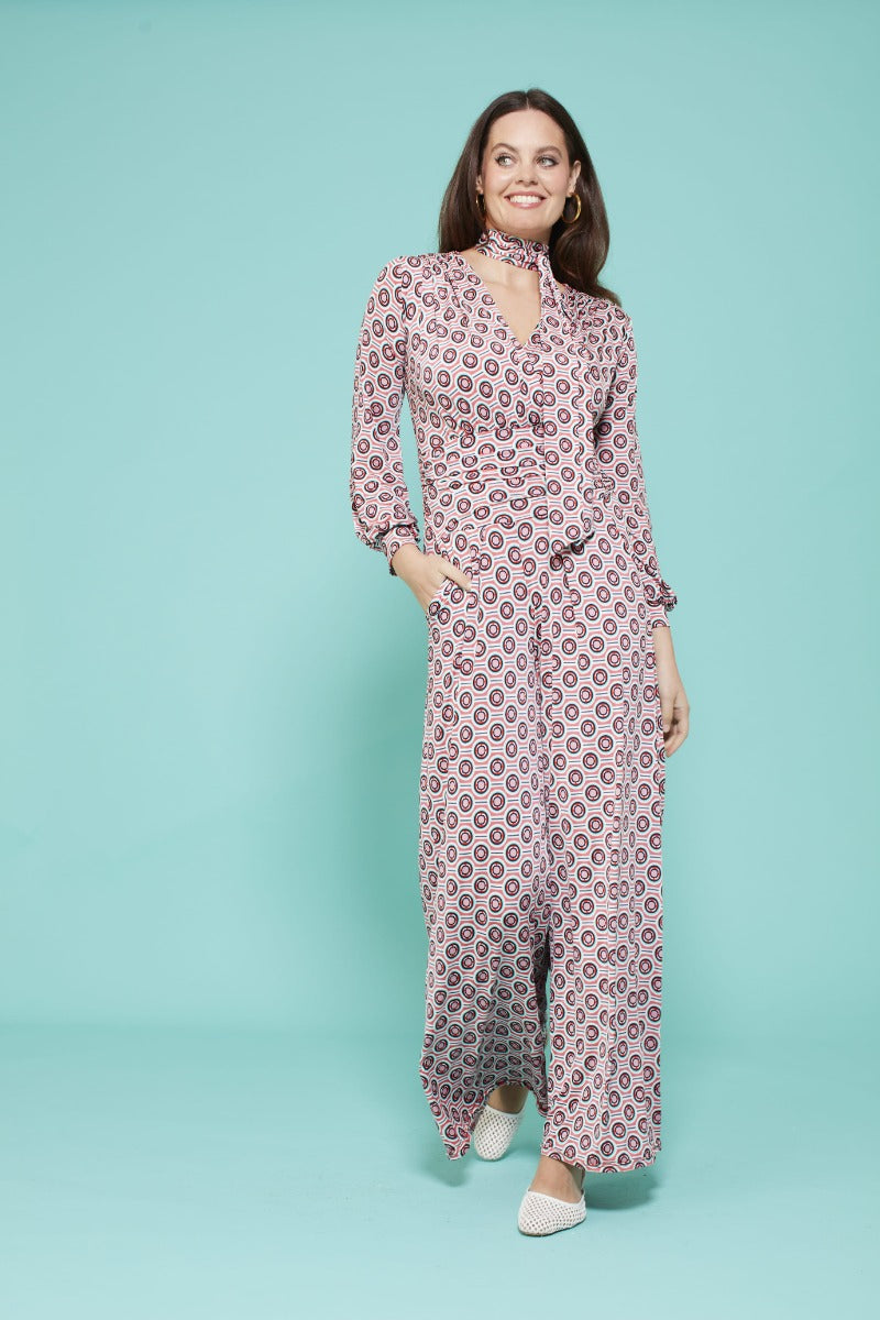 ONJENU SHARON JUMP SUIT - SOLLER PINK