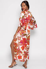 Sundress Seraphine Cartagena Print Wide Sleeve Dress