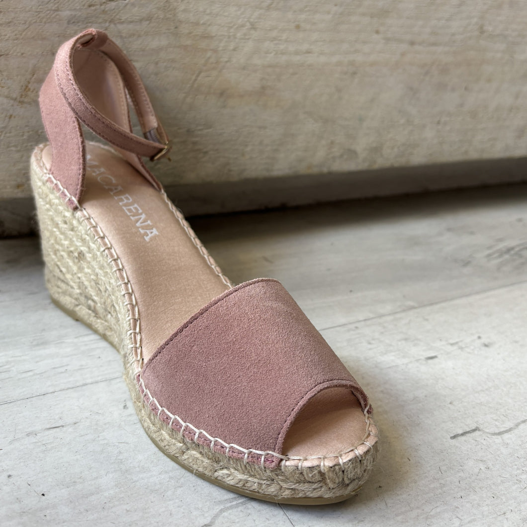 Macarena Carla Wedge  - Blush