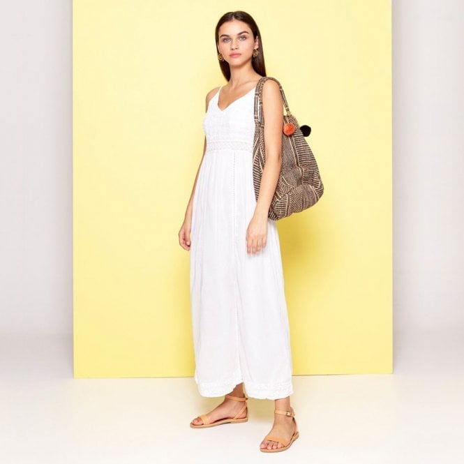 Old navy store white maxi dress